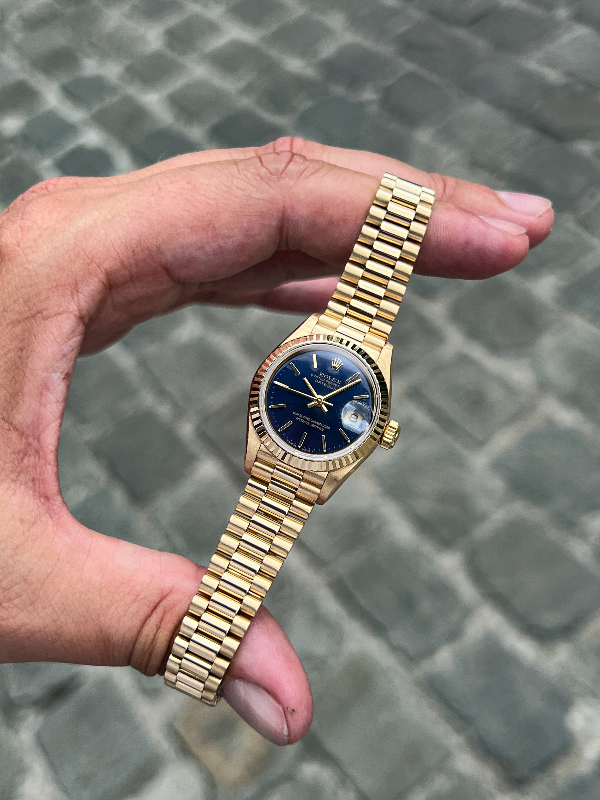 Rolex Lady Datejust 69178 'Blue' – Artisan Horology